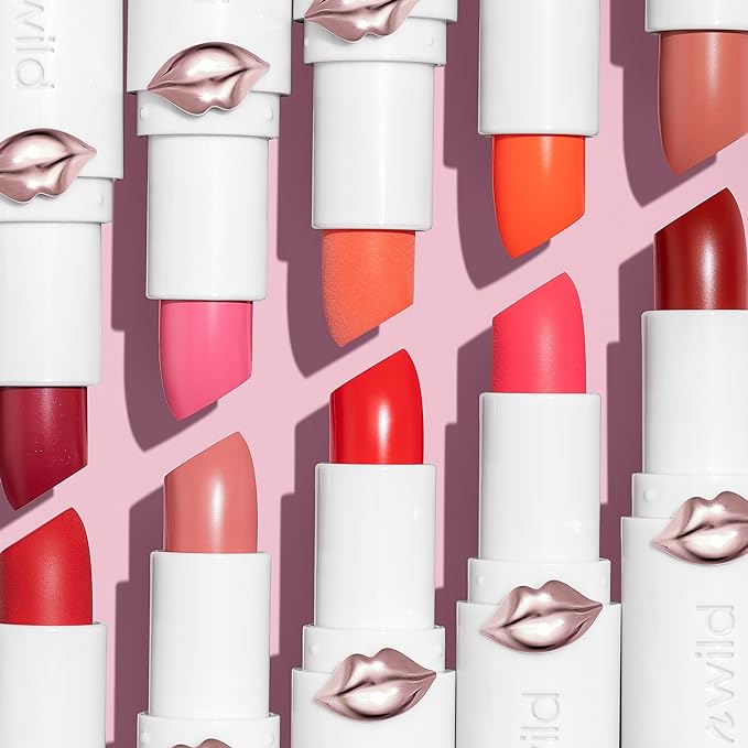 wet n wild Lipstick Mega Last High-Shine Lipstick Lip Color Makeup, Rosé And Slay (Pack of 2)
