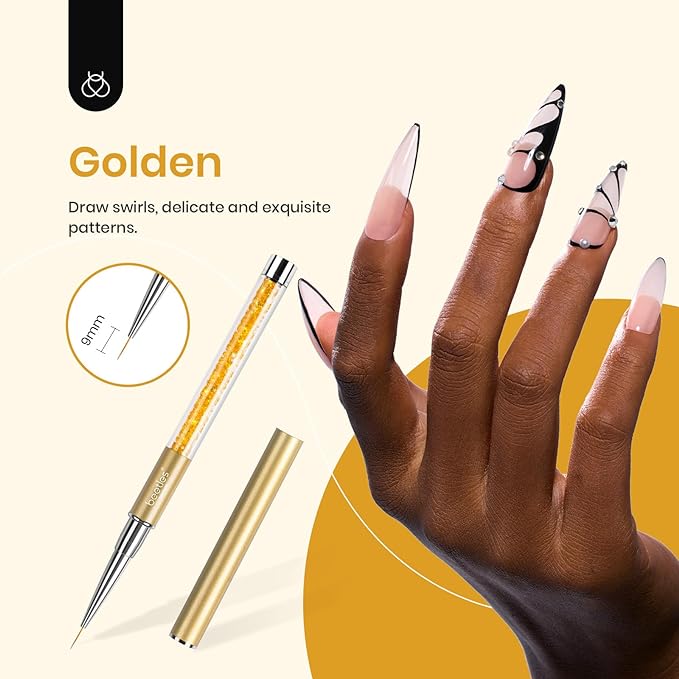 Beetles Gel Polish Nail Art