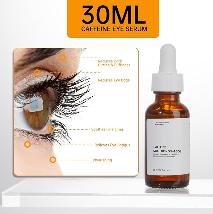 Caffeine solution 5% + egcg,