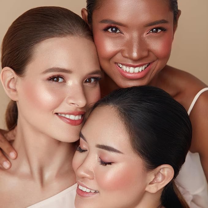 Color Nymph Liquid Blush For Cheeks, Liquid Makeup Blush Beauty Wand High Pigment Flushed Cheeks Hydrating Cream Blusher For Radiant Fine Texture Lasting Easy Makeup Blending - Natural Pink Blusher