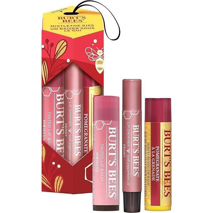 Burt's Bees Mistletoe Kiss Lip Care Pomegranate,