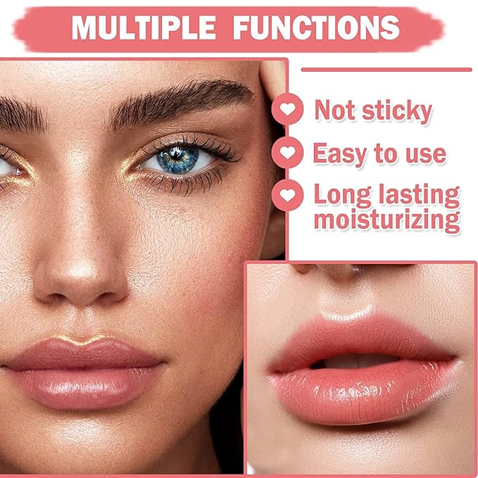 Hydrating Lip Glow Oil 7 Colors Moisturizing Lip Hydrating