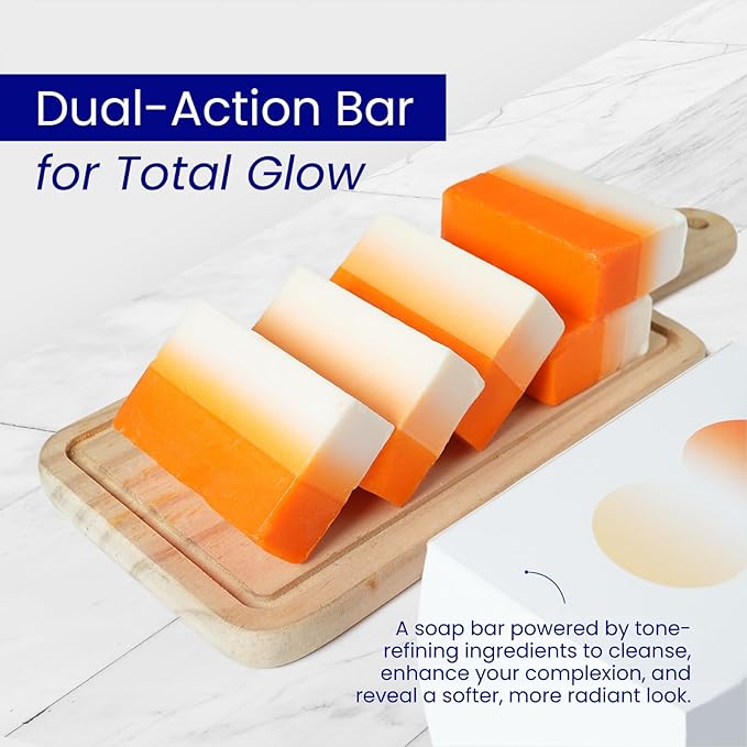 Relumins Glutathione Soap Bars – New Year, New You Deep Cleansing & Hydrating Soap for Smooth, Refreshed Skin – Gentle Exfoliating Formula for Face & Body – 5 x 150g Bars
