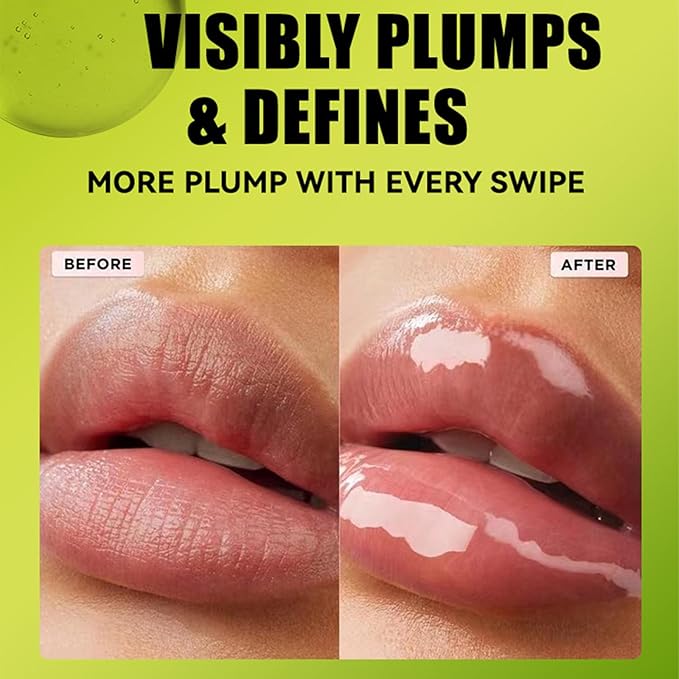 4 Colors Hydrating Lip Oil,Fat Lip Oil Lip Glaze,Shiny Transparent Lip Gloss Plumping,Nourishing & Non-sticky Long Lasting Fresh Clear Smooth Lip Care,Long Lasting Lip Oil(Set B)