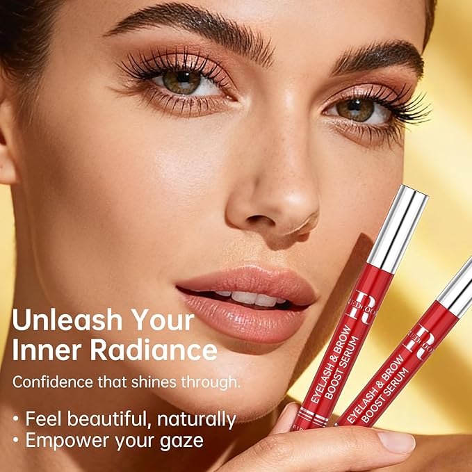 Redcool Lash Serum: Eyelash Growth Serum Gentle Natural Vegan Enhancing Treatment Nourishing Conditioning Formula for Longer Thicker Fuller Natural Lashes -3ml