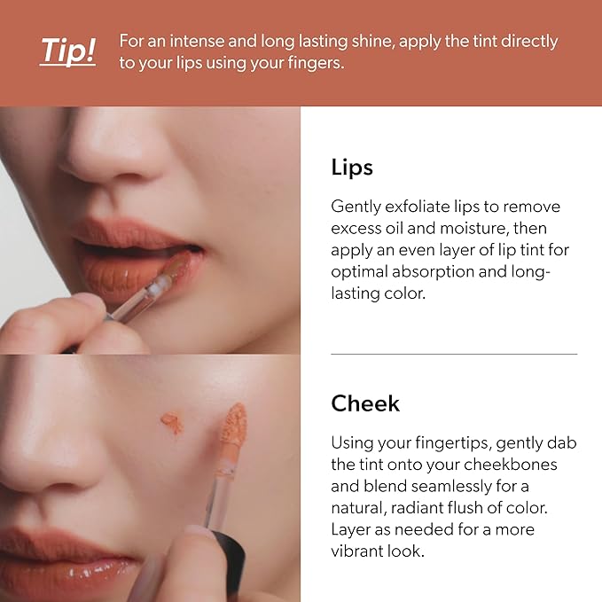 ENTROPY Makeup 2-in-1 Charm Shiny Glowy Lip & Cheek Gloss Tint Keychain, High Pigment Glossy Lip Color & Plumping Gloss, C4 Sun Stone Charm