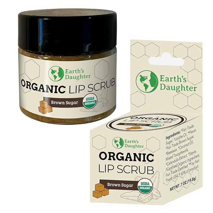 Organic Brown Sugar Lip Scrub –