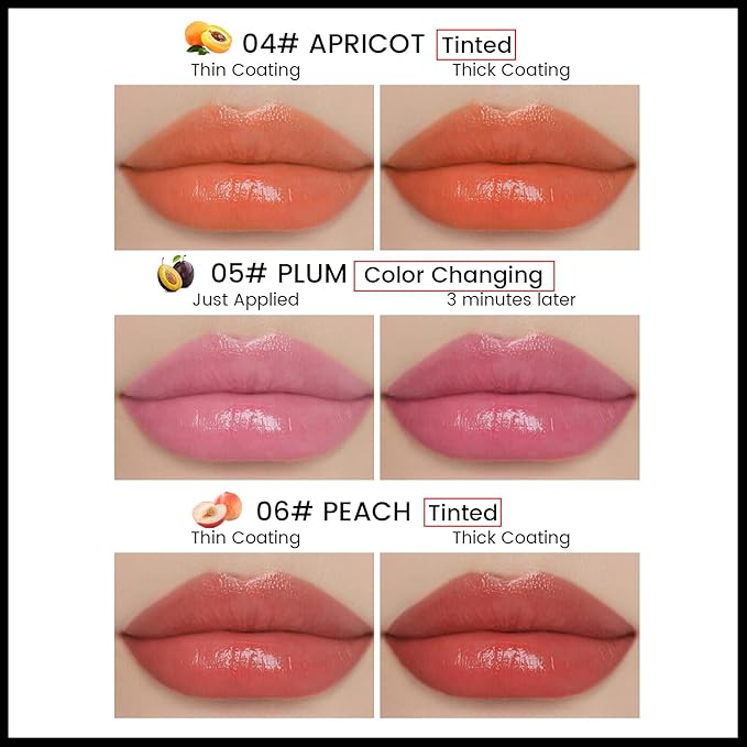 Tinted Lip Balm, Tinted Chapstick 2 0.16Oz,