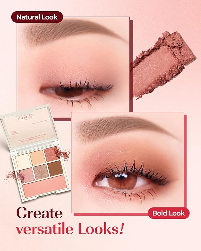 AMTS Eyeshadow Off Sienna & Misty Lavender Palettes