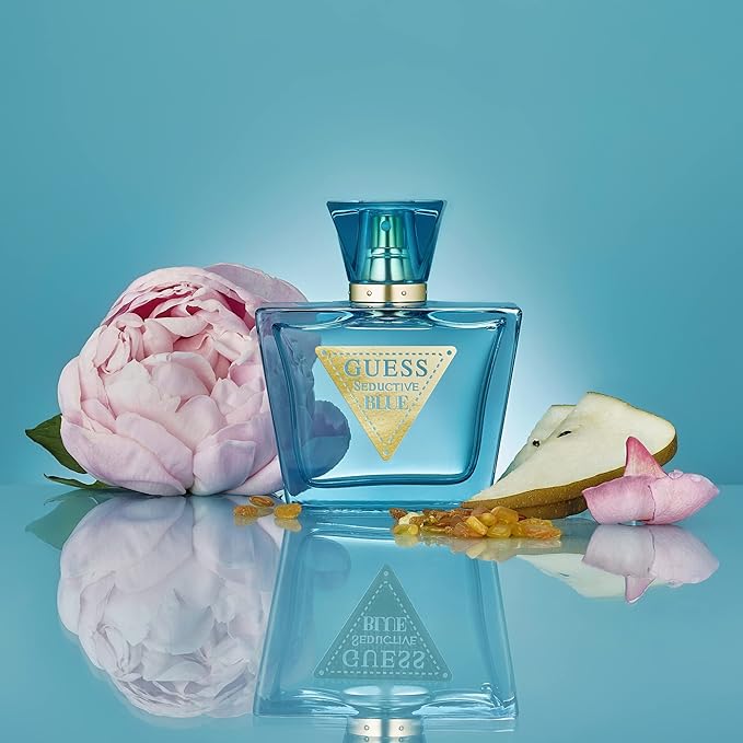 GUESS Seductive Blue Women/Femme Eau de Toilette Perfume Spray For Women, 1.7 Fl. Oz.
