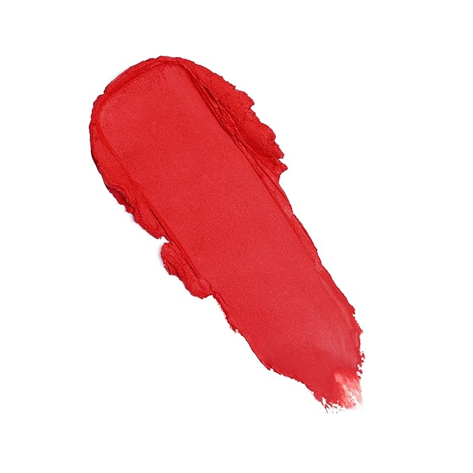 Revolution, Lip Allure Soft Satin Lipstick, Highly Pigmented & Smudge Proof, Long Lasting Creamy Satin Finish, Contains Vitamin E, Vibe Red, 0.11 oz