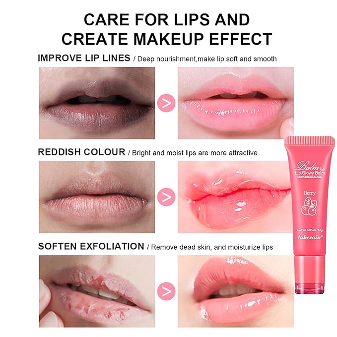 Lip Glowy Balm Hydrating Sleeping Lip Grape)
