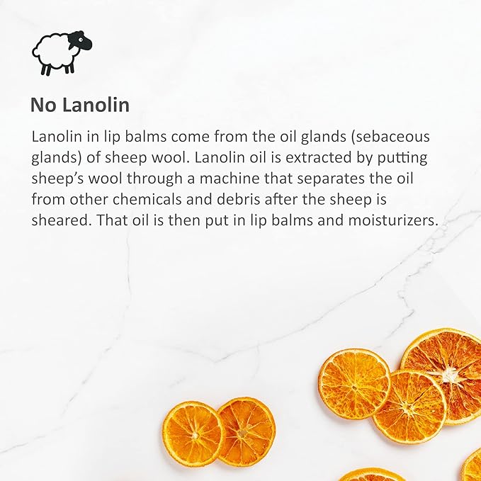 Peppermint Orange Natural Lip Balm -