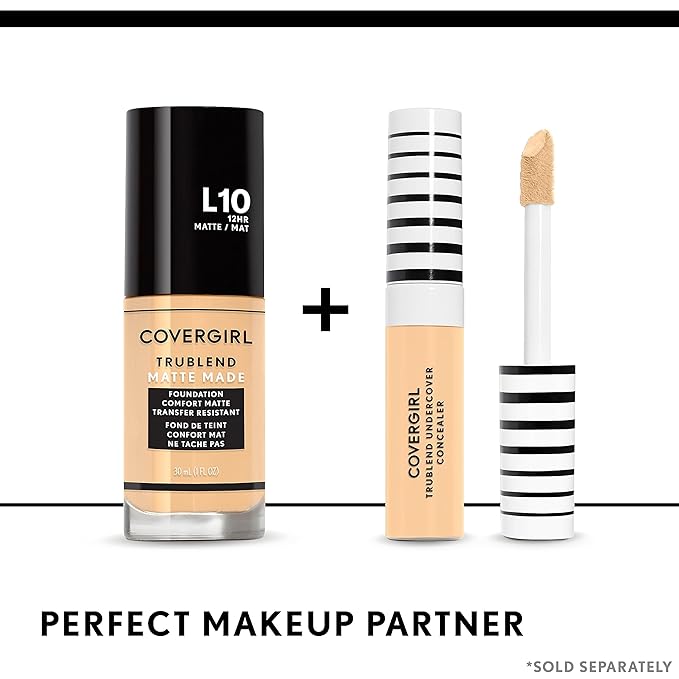 COVERGIRL TruBlend Undercover Concealer, Golden Caramel, 0.33 Fl Fl Oz