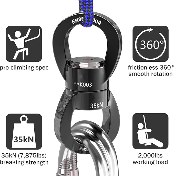 Complete Lyra Aerial Hoop Kit -Aerial Rings Equipment (32mm tube 3ft Spanset