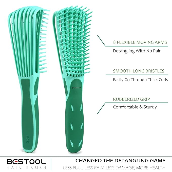 BESTOOL Detangling Brush for Black