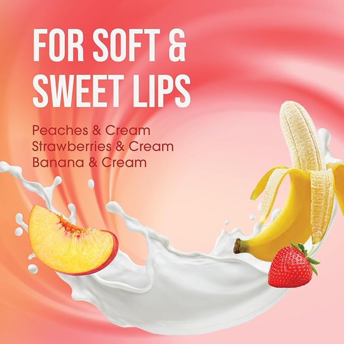 ChapStick Bulk Lip Balm, Fruit & Cream Collection, 3-Packs (12 Sets/36 Tubes) – Sweet & Delicious Lip Care, Birthday Gifts, Party Favors, Stocking Stuffers, 0.15 Oz Ea