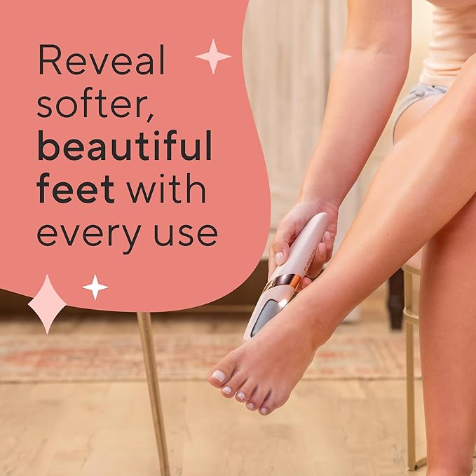 Finishing Touch Flawless Pedi Electronic Tool File and Callus Remover, Pedicure-New Version (Amazon Exclusive)