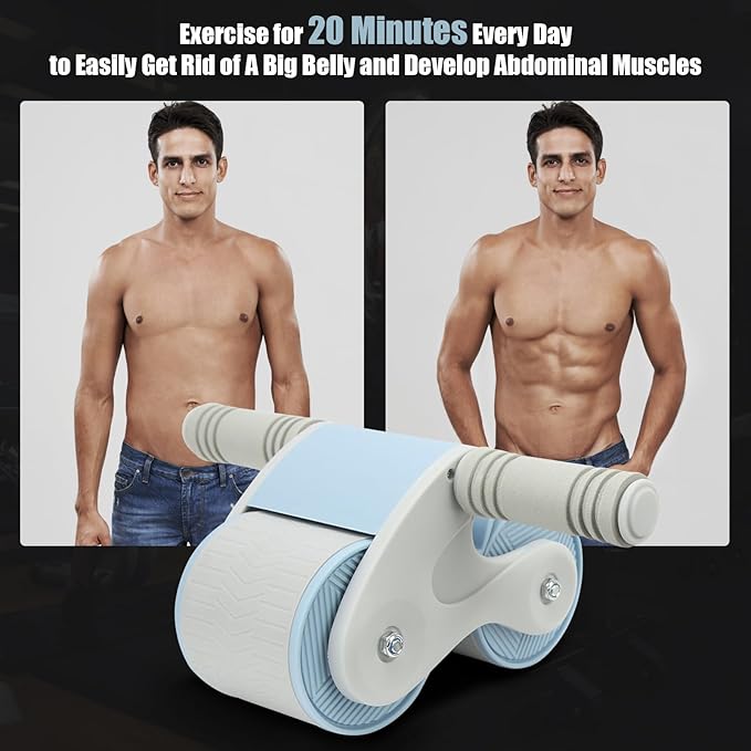 Abdomina Roller Workout Exerciser Equipment