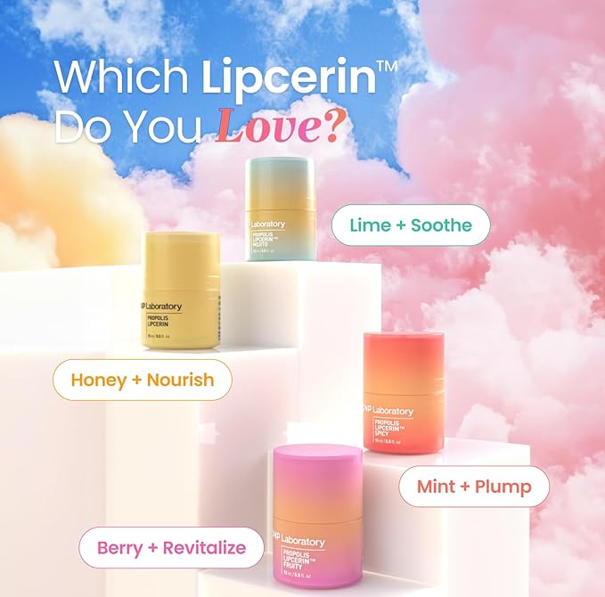 CNP Honey Lip Butter - Propolis Lipcerin™ 02 Berry, Hydrating Overnight Manuka Lip Balm & Mask, 12hr Long-Lasting Moisture, Stocking Stuffers, Gifts for Women, 0.5 fl.oz.