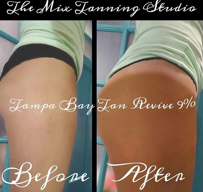 Tampa Bay Tan, Tan Alchemy, Revive Anti-Aging 11% Med-Dark DHA Sunless Airbrush Spray Tanning Solution (32 oz)