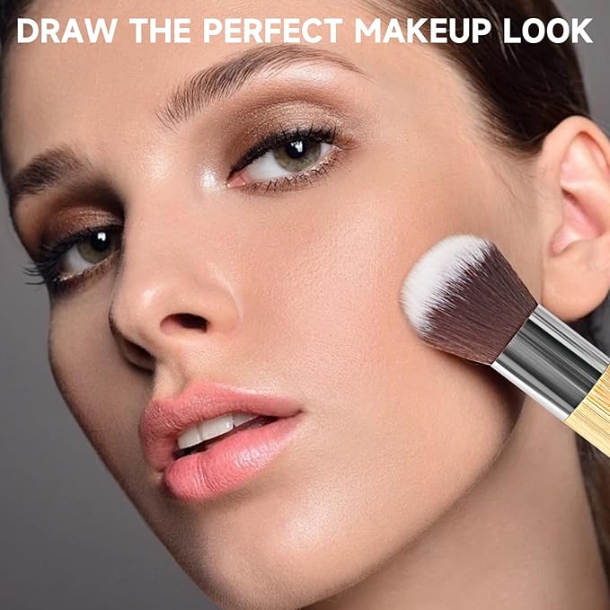 Makeup Brushes, Foundation Powder Makeup Brush (PT+YT)