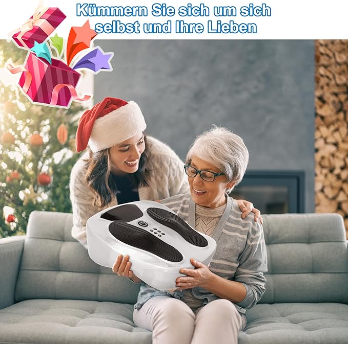 EMS Foot Stimulator Pro +, EMS Foot Massager for Neuropathy Foot Massager for Circulation and Pain Relief with TENS Unit Muscle Stimulator for Feet Body