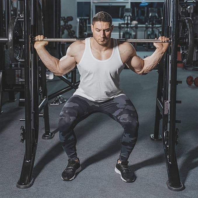 BESTHLS Power Rack Attachment Steel J Hooks 3x3 inches 5/8 inch 800lb (Pair)