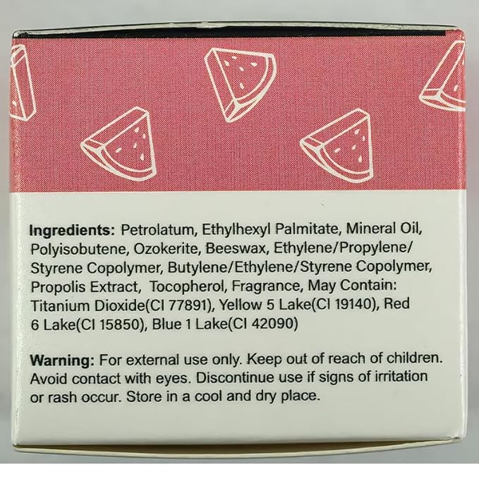 Watermelon Sleeping Lip Mask, Bee Lip Exfoliato