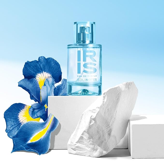 SOLINOTES Iris Blossom Perfume for Women - Eau De Parfum | Delicate Floral and Soothing Scent - Made in France - Vegan - 1.7 fl.oz