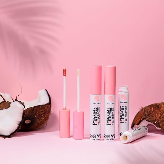 Coconut Lip Oil | Clear Transparent Moisturizing