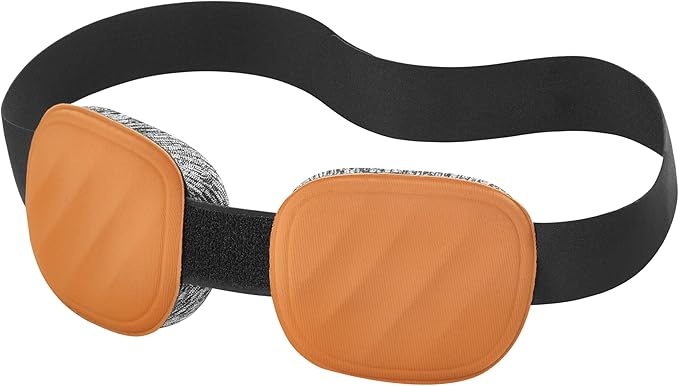 Fismool Sleep Eye Mask for Men Women, 3D Zero Intraocular Pressure Design,100% Light Blocking Sleeping,Suitable for Sleeping Mask, Exquisite Travel Storage Box(Brown)