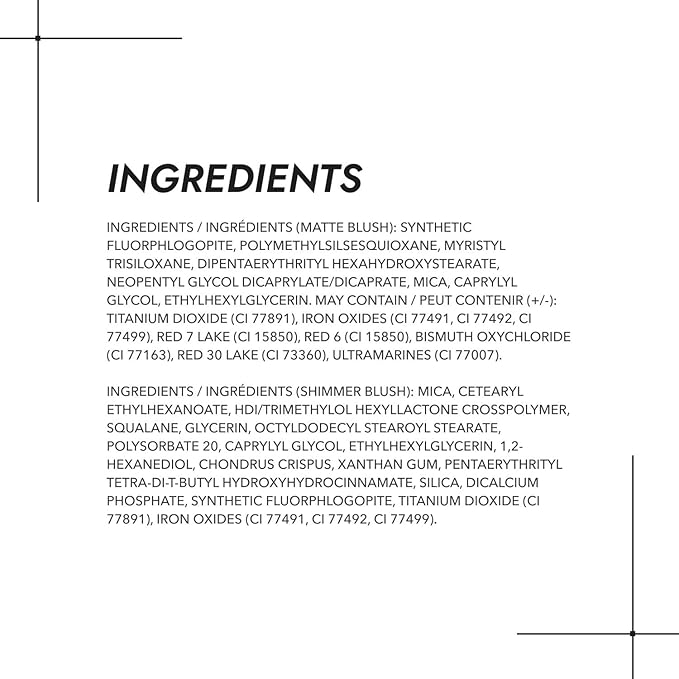 COVER FX Monochromatic Powder Blush Duo - Warm Impact Color