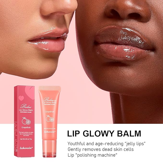 Lip Glowy Balm Hydrating Sleeping Lip Grape)