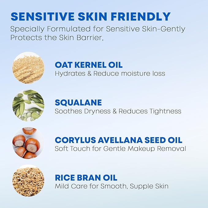 ddg Cleansing Balm Makeup Remover for Sensitive Skin,Eye Makeup Remover & Facial Cleanser for Waterproof Makeup Removal,Vegan Plant Oils,Nourishing & Hydrating,3.38floz/100ml