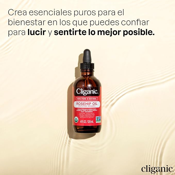 Cliganic Organic Clove Bud Essential Oil, 100% Pure Natural for Aromatherapy | Non-GMO Verified (Packaging May Vary)