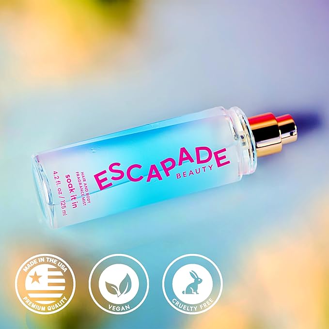 Soak It In Fragrance Body Mist (4.2oz) - Coconut water, Gardenia Petals, Tonka Bean, Whipped Vanilla