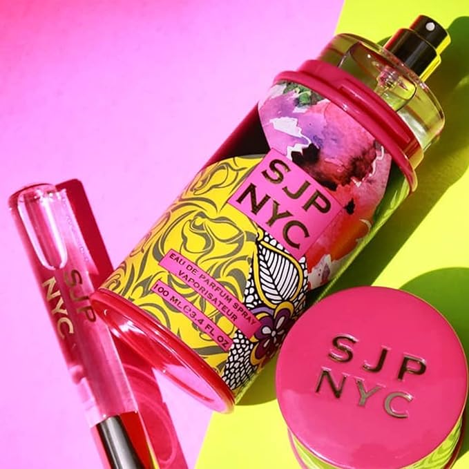 SJP NYC By SJP EDP Spray For Women - Adventurous, Enticing Fragrance - Cocktail Of Floral, Fruity, And Musky Notes - A Blend Of City-Inspired Scents - 3.4 Oz