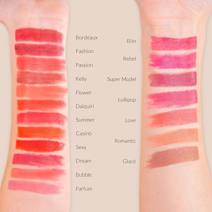 Biotek Lip Pigment for Permanent Makeup - Bright Strawberry Color for Lip - Made in Italy - Summer 0,24 fl.oz.