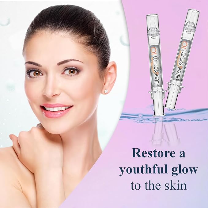 SkinPro Elite Serum 10 - Anti Aging Eye Serum for Dark Circles and Puffiness - Under Eye Brightener, Wrinkles, Eye Bag Remover with Advanced Formulation of Hyaluronic Acid, Argireline and Peptides