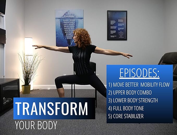 CRITICAL BENCH Low Impact Chair Workout Series DVD