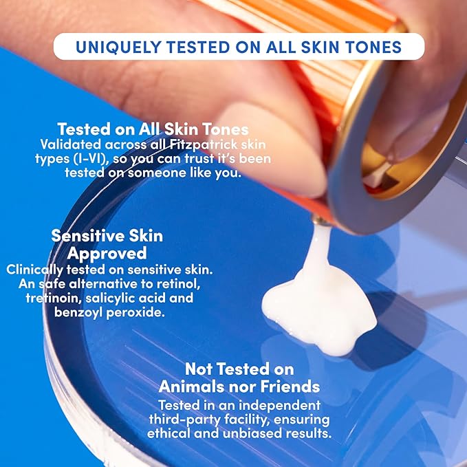UNSPOTTED 4X Dark Spot Correction Serum for Face and Body, Exfoliating AHA Serum, Hydrating Formula With Azelaic, Glycolic, Lactic & Tranexamic Acids, Age & Sun Spot Remover, 1oz