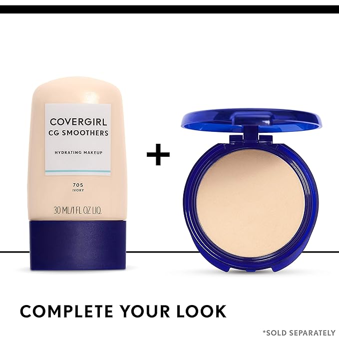 COVERGIRL Smoothers Pressed Powder, Translucent Light, 0.32 oz (Packaging May Vary)