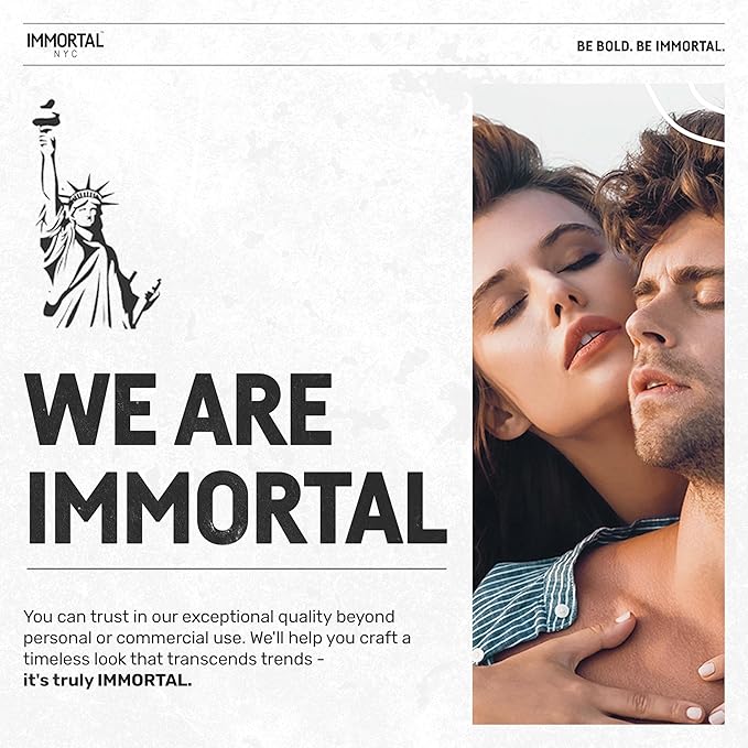 Immortal NYC Exclusive 'SEA SALT' Pomade - Matte Natural Dry look - Firm Strong Hold - Extra Volume & more Texture-No Shine - 100 Ml/3.4 Oz (Travel size)