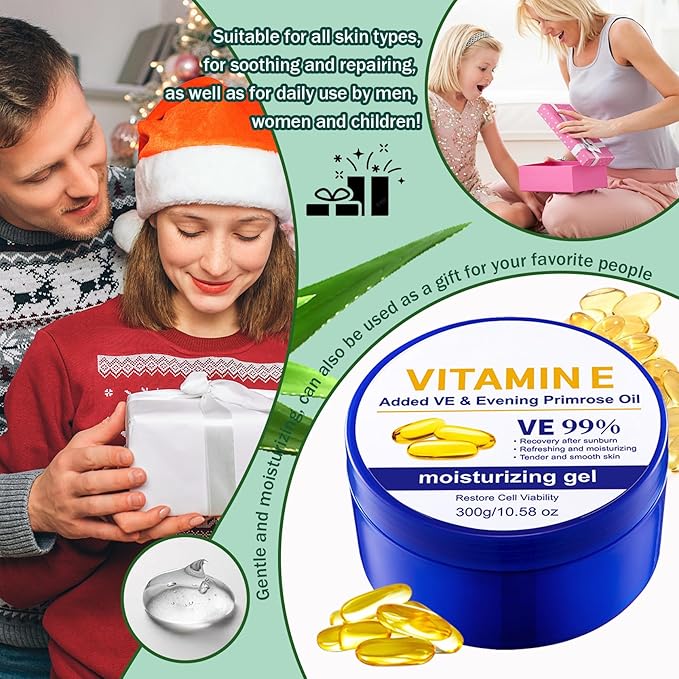 JunKuJK Moisturizing Gel for Face & Body,Non-sticky Gel After Sun Aloe Lotion Skin Care,Fast Absorbing Long Lasting Refreshing Hydrating Face Moisturizer for All Skin Types G