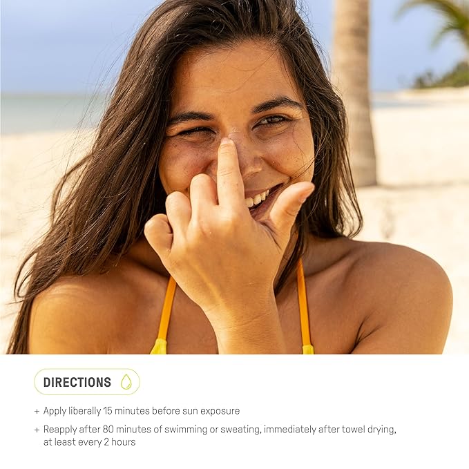 Raw Element Ultra-Moisturizing Tinted Face Cream, Non Toxic Mineral Face Sunscreen, Daily Tinted Moisturizer, Non-Nano Zinc Oxide, Reef Friendly, All Ages, SPF 30, 1.8 oz, Island, Pack of 2