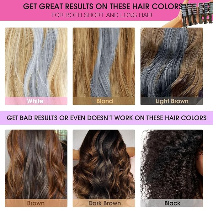 MSDADA New Hair Chalk Comb