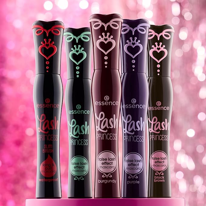 essence | Lash Princess False Lash Effect Mascara Purple | Volumizing & Lengthening Mascara with Conic Fiber Brush | Vegan & Cruelty-Free (Pack of 3)