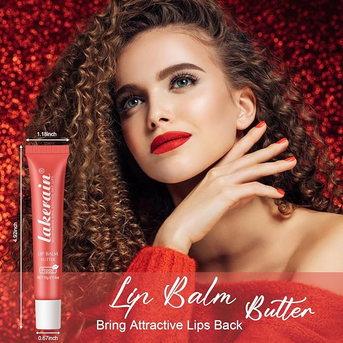 Lip Butter Balm, Butter Lip Balm fl.oz(Poppy)