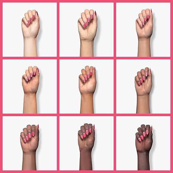 Kiara Sky Long Lasting Nail Dip Powder Pink Pink Lipstick 1 oz